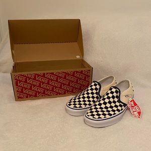 NWT Checkerboard Vans